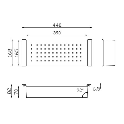 коландер TopZero HSC 17.39, нерж.сталь коландер TopZero HSC 17.39, нерж.сталь