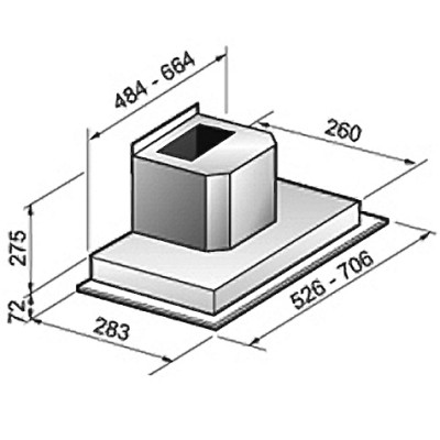 Вытяжка KORTING KHI 9751 X Вытяжка KORTING KHI 9751 X