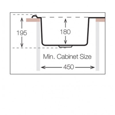 Кухонная мойка TopZero (prime) ELL 780.500.GT8K Кухонная мойка TopZero (prime) ELL 780.500.GT8K