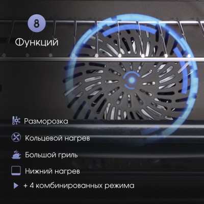 Zigmund & Shtain E 149 W Электрическая духовка Zigmund & Shtain E 149 W Электрическая духовка