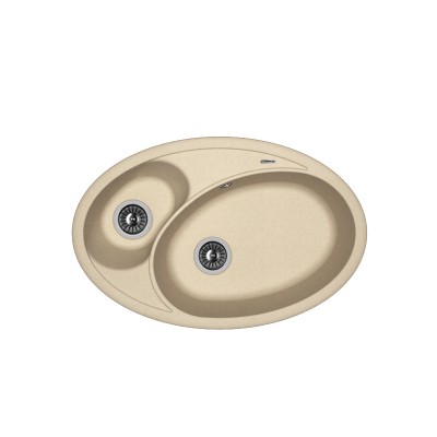 Кухонная мойка Флорентина СЕЛЕНА 780 бежевый Кухонная мойка Флорентина СЕЛЕНА 780 бежевый