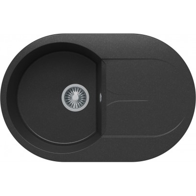 TOLERO GELCOAT Ronda-760 мойка, цвет Черный TOLERO GELCOAT Ronda-760 мойка, цвет Черный