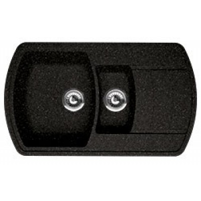 Кухонная мойка Флорентина НИРЕ 860 К черный Кухонная мойка Флорентина НИРЕ 860 К черный