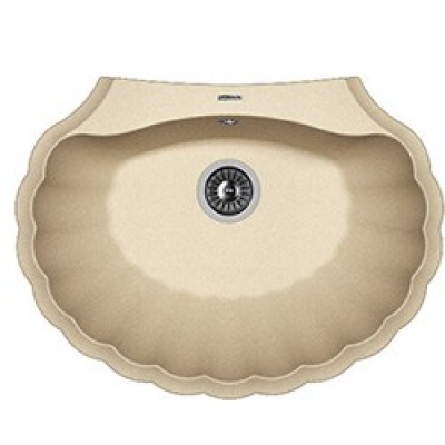 Кухонная мойка Флорентина ГРЕБЕШОК бежевый Кухонная мойка Флорентина ГРЕБЕШОК бежевый