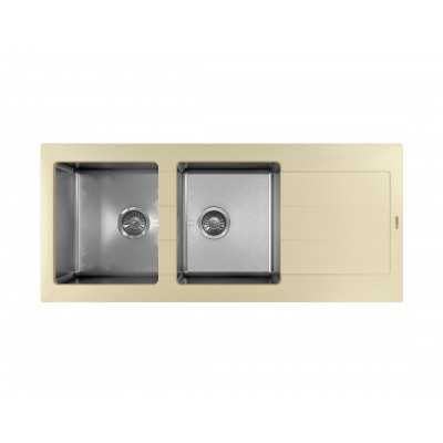 Кухонная мойка Флорентина КОМБИ 1160 шампань Кухонная мойка Флорентина КОМБИ 1160 шампань