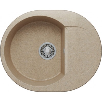 TOLERO GELCOAT Ronda-620 мойка, цвет Песочный TOLERO GELCOAT Ronda-620 мойка, цвет Песочный