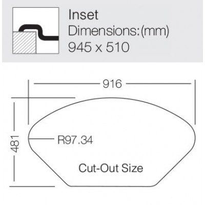 Кухонная мойка TopZero (prime) LTL 945.510.15.GT8K Кухонная мойка TopZero (prime) LTL 945.510.15.GT8K