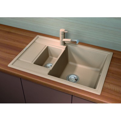 Кухонная мойка Флорентина ЛИПСИ 780 К капучино Кухонная мойка Флорентина ЛИПСИ 780 К капучино