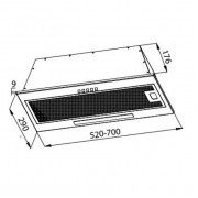 EVELUX Вытяжка Integral 60 W
