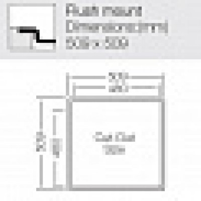 Кухонная мойка TopZero (prime) ME 500.500.GT10K Кухонная мойка TopZero (prime) ME 500.500.GT10K