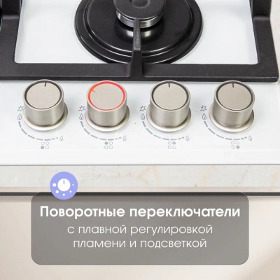 Варочная поверхность Zigmund & Shtain MN 199.61 W Варочная поверхность Zigmund & Shtain MN 199.61 W