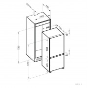 Zigmund & Shtain BR 20 X холодильник встраиваемый