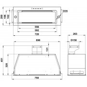 Kanzler вытяжка D 520 B