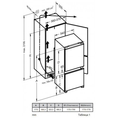 Холодильник Zigmund & Shtain BR 08.1781 SX Холодильник Zigmund & Shtain BR 08.1781 SX