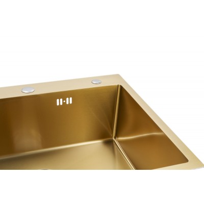Мойка ARONA ARS 450*505 GOLD PVD NANO Мойка ARONA ARS 450*505 GOLD PVD NANO