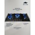 MILLEN MGH 901 BL газовая варочная поверхность MILLEN MGH 901 BL газовая варочная поверхность