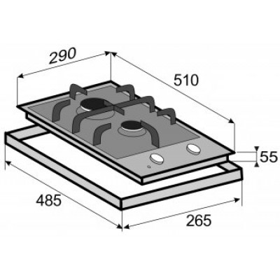 Варочная поверхность KORTING HG 365 CTX Варочная поверхность KORTING HG 365 CTX