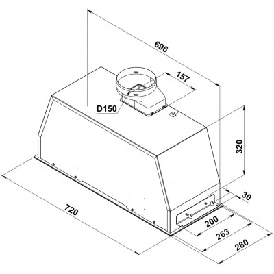 Kanzler вытяжка D 520 S Kanzler вытяжка D 520 S