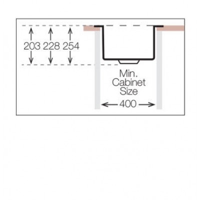 Кухонная мойка TopZero ColorX TNL 340 GOLD Кухонная мойка TopZero ColorX TNL 340 GOLD