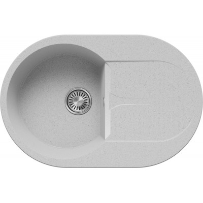TOLERO GELCOAT Ronda-760 мойка, цвет Светло-серый TOLERO GELCOAT Ronda-760 мойка, цвет Светло-серый
