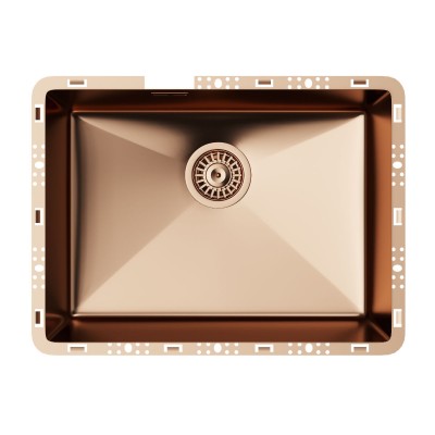 Кухонная мойка TopZero TZ RS550 GOLD ROSE Кухонная мойка TopZero TZ RS550 GOLD ROSE