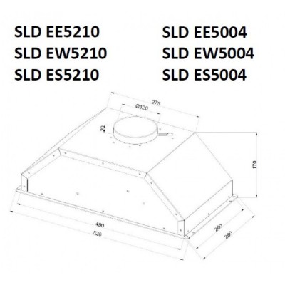 Вытяжка SCHAUB LORENZ SLD EW 5210 Вытяжка SCHAUB LORENZ SLD EW 5210