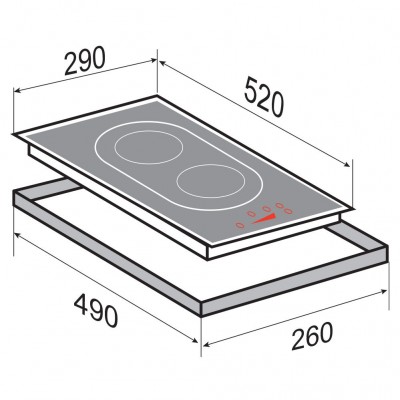 Zigmund & Shtain CI 29.3 W индукционная варочная поверхность Zigmund & Shtain CI 29.3 W индукционная варочная поверхность