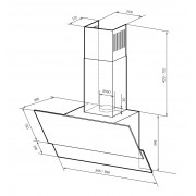 LEX ARIA 900 White вытяжка