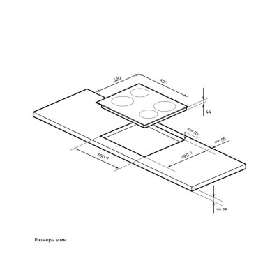 MILLEN MEH 602 BL электрическая варочная панель MILLEN MEH 602 BL электрическая варочная панель