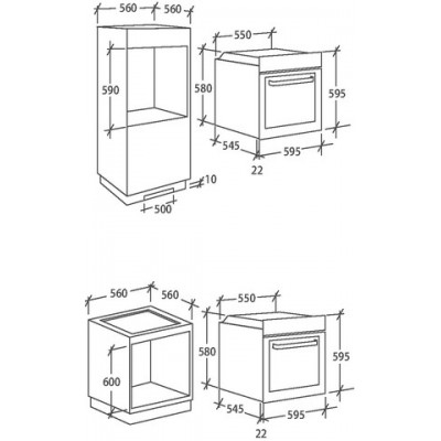 Духовой шкаф CANDY FCP 612 N Духовой шкаф CANDY FCP 612 N