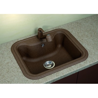 Кухонная мойка Флорентина КРИТ 630 мокко Кухонная мойка Флорентина КРИТ 630 мокко