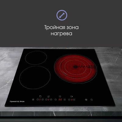 Варочная поверхность Zigmund & Shtain CN 39.6 B Варочная поверхность Zigmund & Shtain CN 39.6 B