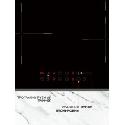 MILLEN MIH 601 BL панель стеклокерамическая индукционная