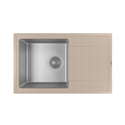 Кухонная мойка Флорентина КОМБИ 780 песочный Кухонная мойка Флорентина КОМБИ 780 песочный