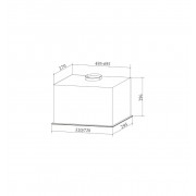 MILLEN MBKHG 601 BL вытяжка