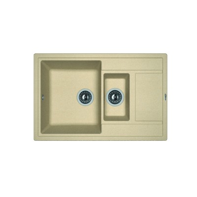 Кухонная мойка Флорентина ЛИПСИ 780 К бежевый Кухонная мойка Флорентина ЛИПСИ 780 К бежевый