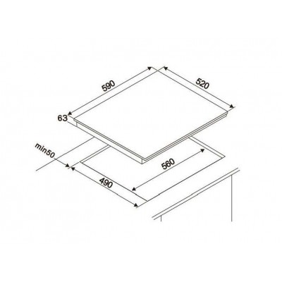 DeLonghi индукционная варочная поверхность ELETTRA 4B1P CR DeLonghi индукционная варочная поверхность ELETTRA 4B1P CR