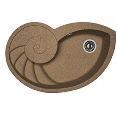 Кухонная мойка Флорентина НАУТИЛУС коричневый Кухонная мойка Флорентина НАУТИЛУС коричневый