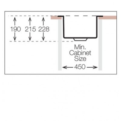 Кухонная мойка TopZero (prime) ME 450.GT10K Кухонная мойка TopZero (prime) ME 450.GT10K
