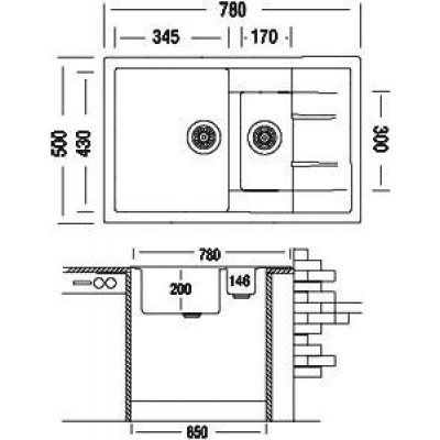 Кухонная мойка TopZero Valentina Ground Кухонная мойка TopZero Valentina Ground