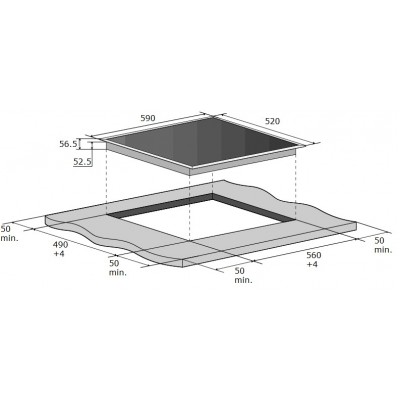 Варочная поверхность Zigmund & Shtain CIS 219.60 DX Варочная поверхность Zigmund & Shtain CIS 219.60 DX