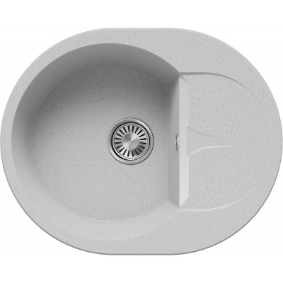 TOLERO GELCOAT Ronda-620 мойка, цвет Светло-серый TOLERO GELCOAT Ronda-620 мойка, цвет Светло-серый