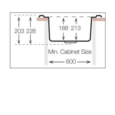Кухонная мойка TopZero (prime) LTP 610.457.GT8K Кухонная мойка TopZero (prime) LTP 610.457.GT8K