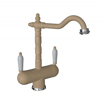 Смеситель Флорентина Ария цвет бежевый Смеситель Флорентина Ария цвет бежевый