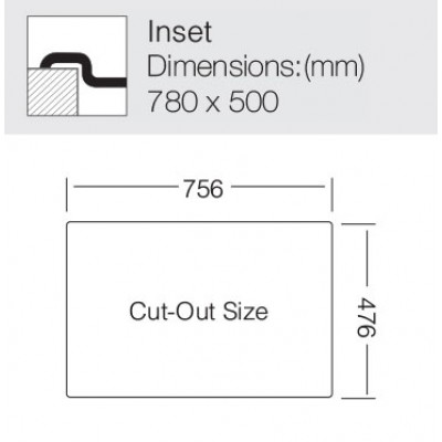 Кухонная мойка TopZero (prime) LTL 780.500.GT8K Кухонная мойка TopZero (prime) LTL 780.500.GT8K