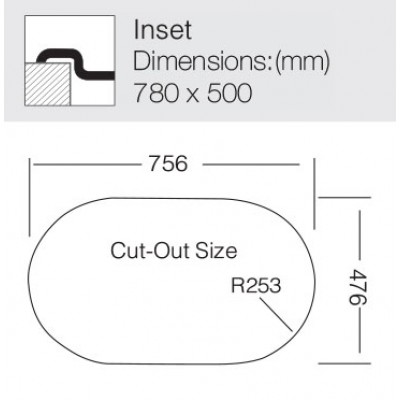 Кухонная мойка TopZero (prime) ELP 780.500.GT8K Кухонная мойка TopZero (prime) ELP 780.500.GT8K