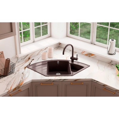 Мойка ULGRAN Quartz Marta 1000-04 платина Мойка ULGRAN Quartz Marta 1000-04 платина