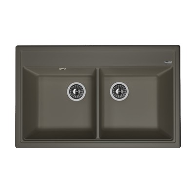 Кухонная мойка Флорентина ЛИПСИ 820 антрацит Кухонная мойка Флорентина ЛИПСИ 820 антрацит