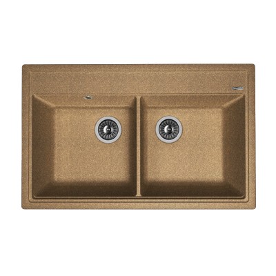 Кухонная мойка Флорентина ЛИПСИ 820 коричневый Кухонная мойка Флорентина ЛИПСИ 820 коричневый