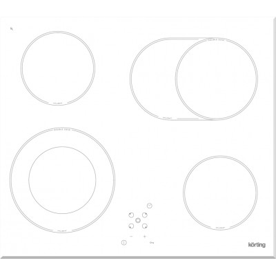 Варочная поверхность KORTING HK 62051 BW Варочная поверхность KORTING HK 62051 BW